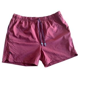 Fabletics The One 5” Short Unlined Mens XL Cabernet